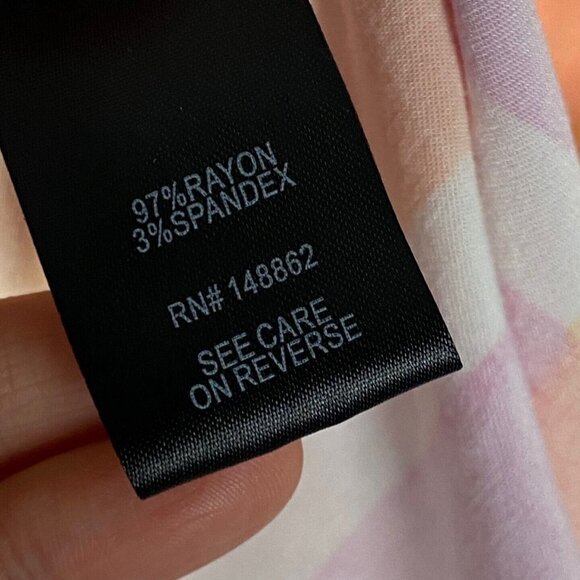 Torrid Peach Plaid Stretch Challis Shirt Dress Womens 3X Tie Waist Collar V Neck - Picture 6 of 10